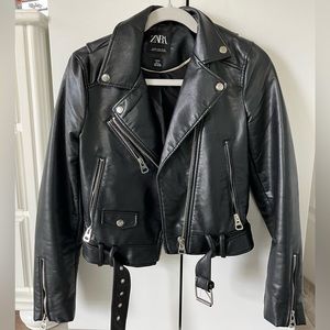 Zara Lather Jacket